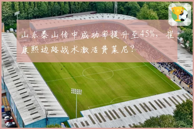 山东泰山传中成功率提升至45%,崔康熙边路战术激活费莱尼?